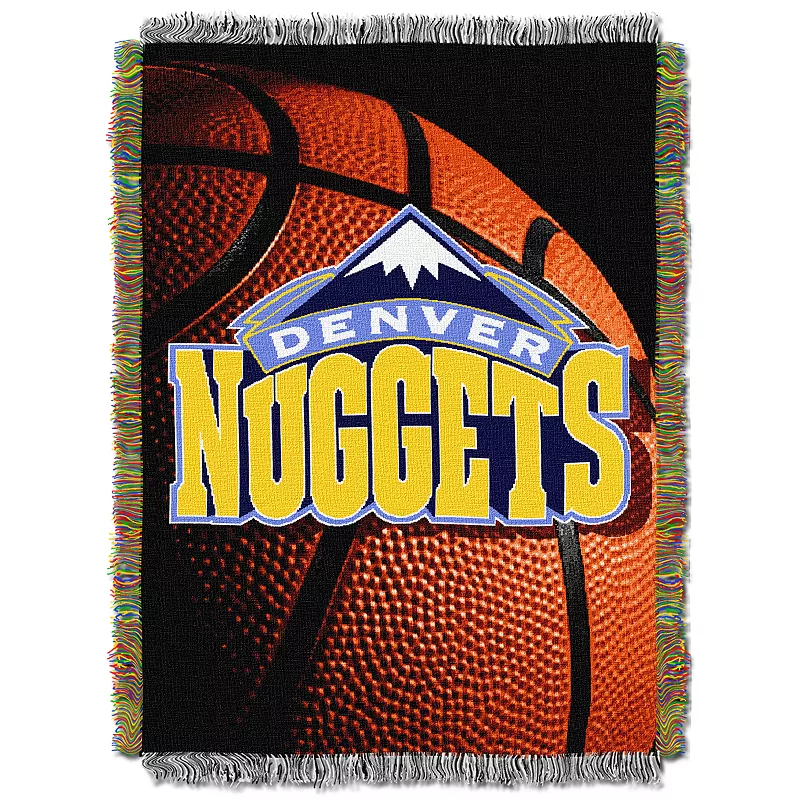 Denver Nuggets Logo Throw Blanket