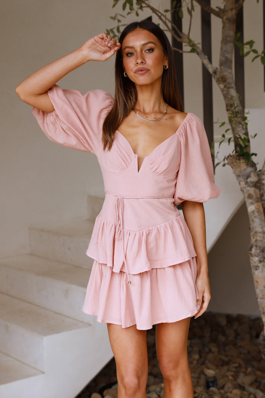 Fresh Nadia Dress Pink