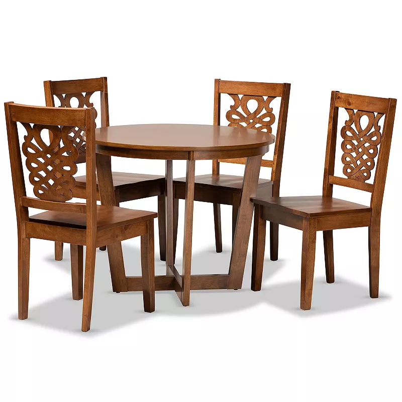 Baxton Studio Salida Dining 5-piece Set