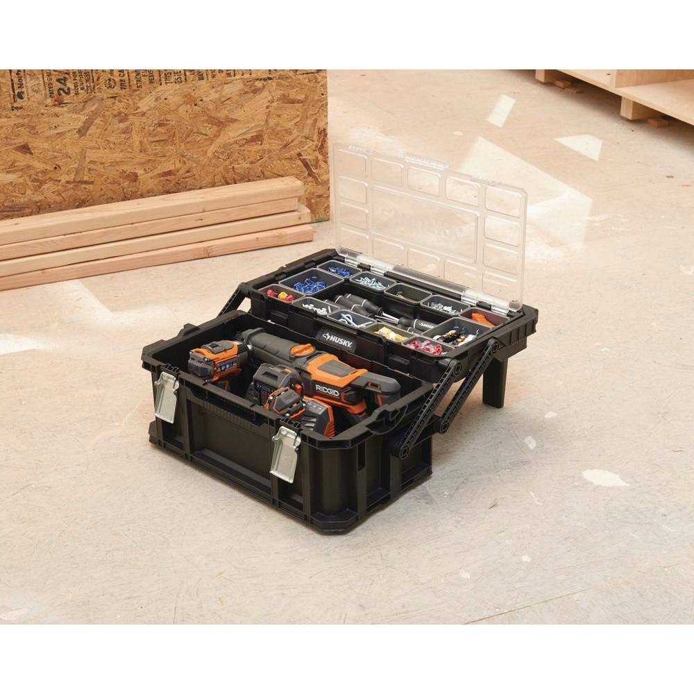 Husky 22 in. Connect Cantilever Portable Tool Box 230378