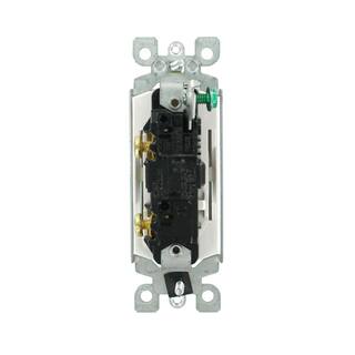 Leviton Decora 15 Amp Single-Pole Switch White R72-05601-2WS