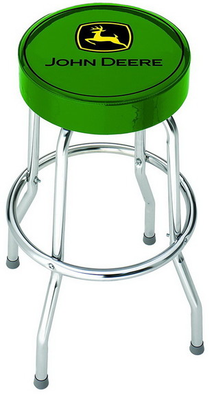 PlastiColor 004767R01 John Deere Logo Green Stool