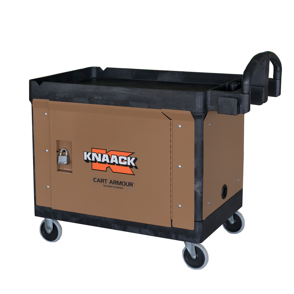 Knaack Cart Armour Mobile Cart Security Paneling Rubbermaid Utility Cart #4520-88 CA-01 from Knaack