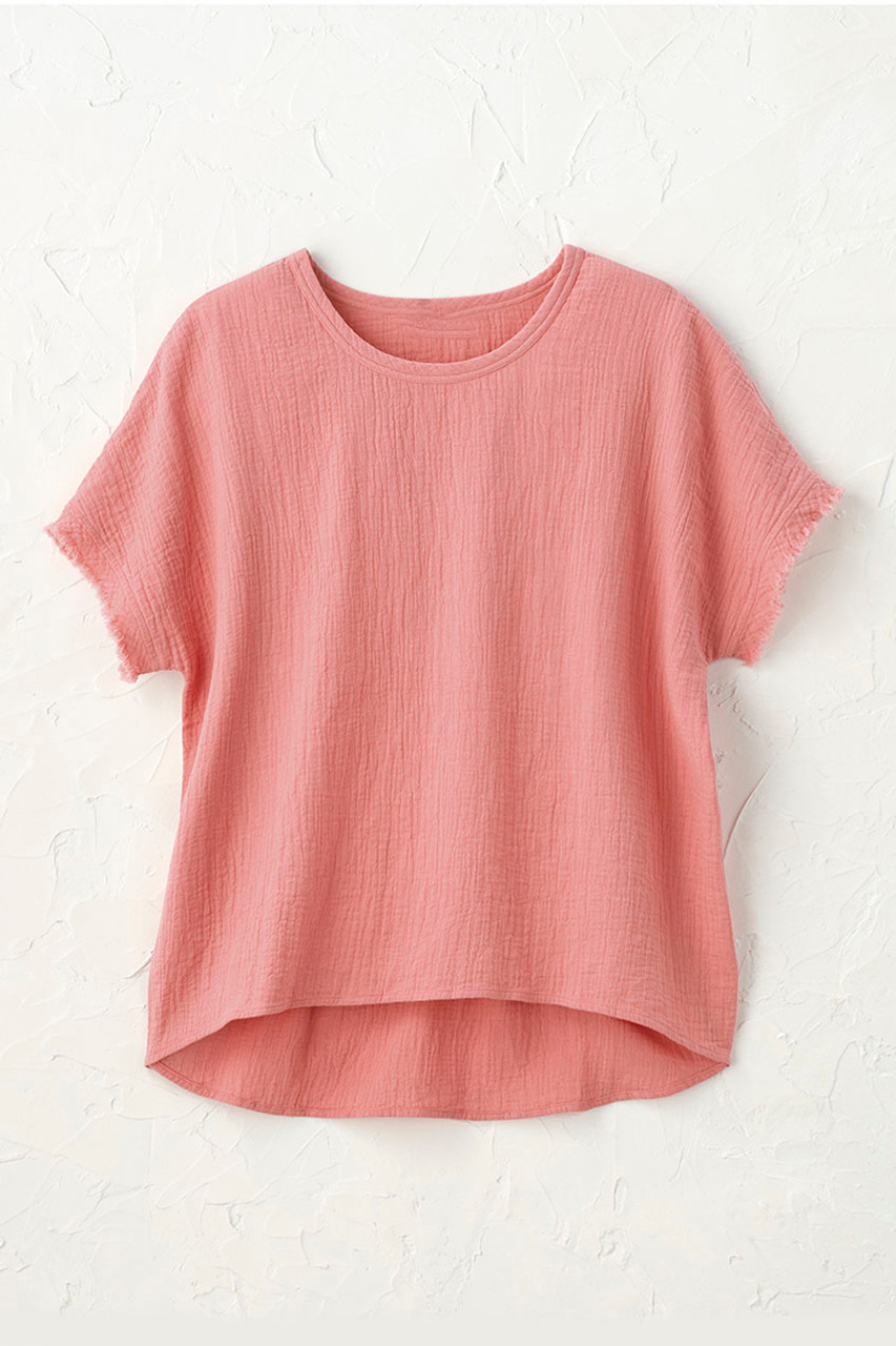 Summer Breeze Gauze Dolman Top
