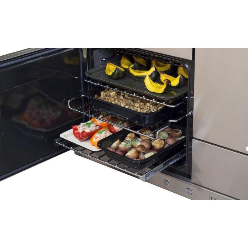 AGA 48-inch Mercury Dual Fuel Range with True European Convection AMC48DFSS