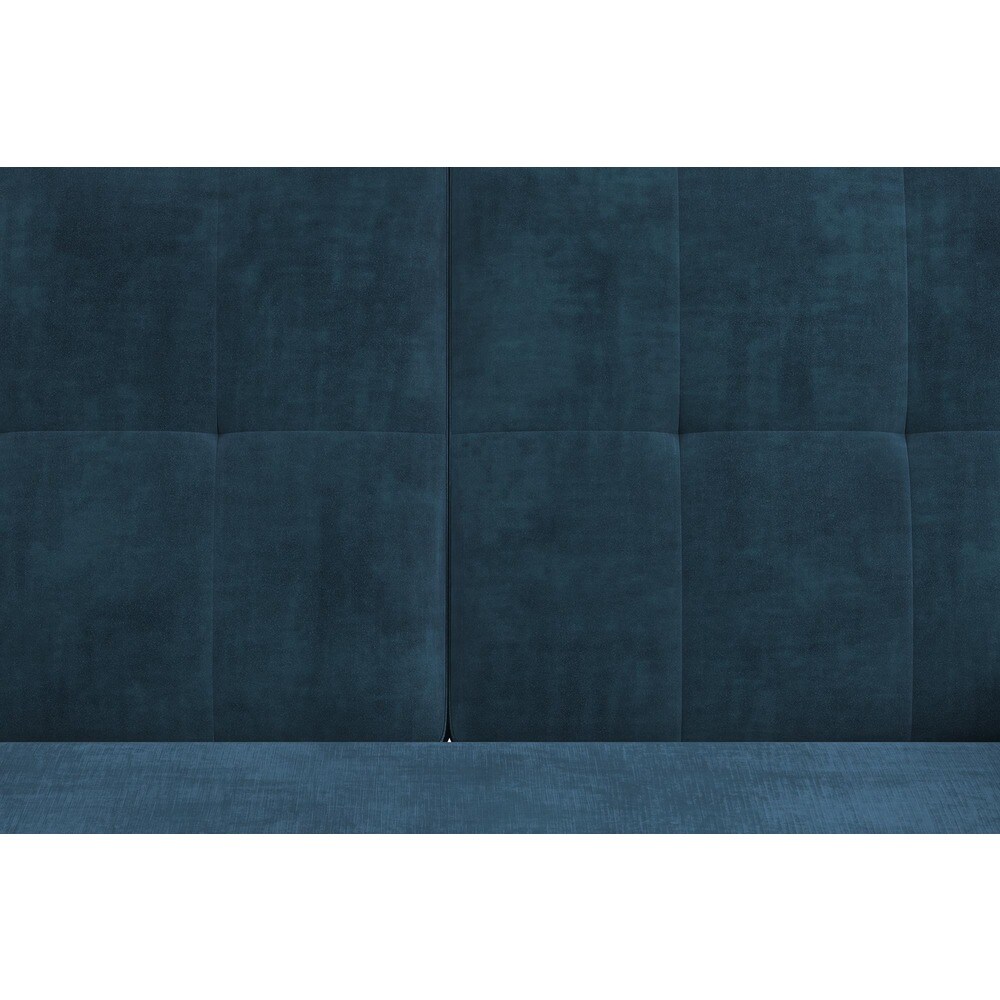 DHP Hartford Chenille Storage Sectional Futon