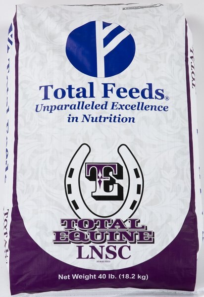 Total Feeds Total Equine LNSC Horse Food， 40-lb bag