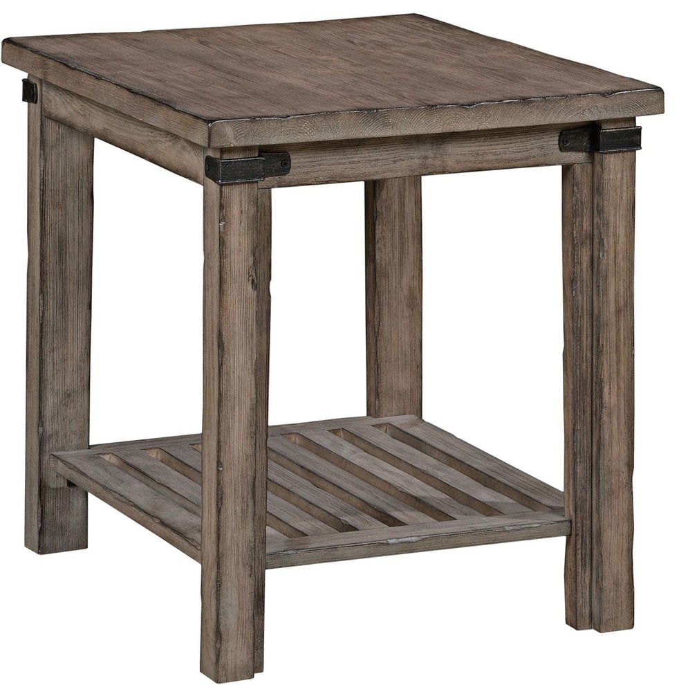 Kincaid Furniture Foundry End Table   Rustic   Side Tables And End Tables   by Unlimited Furniture Group  Houzz