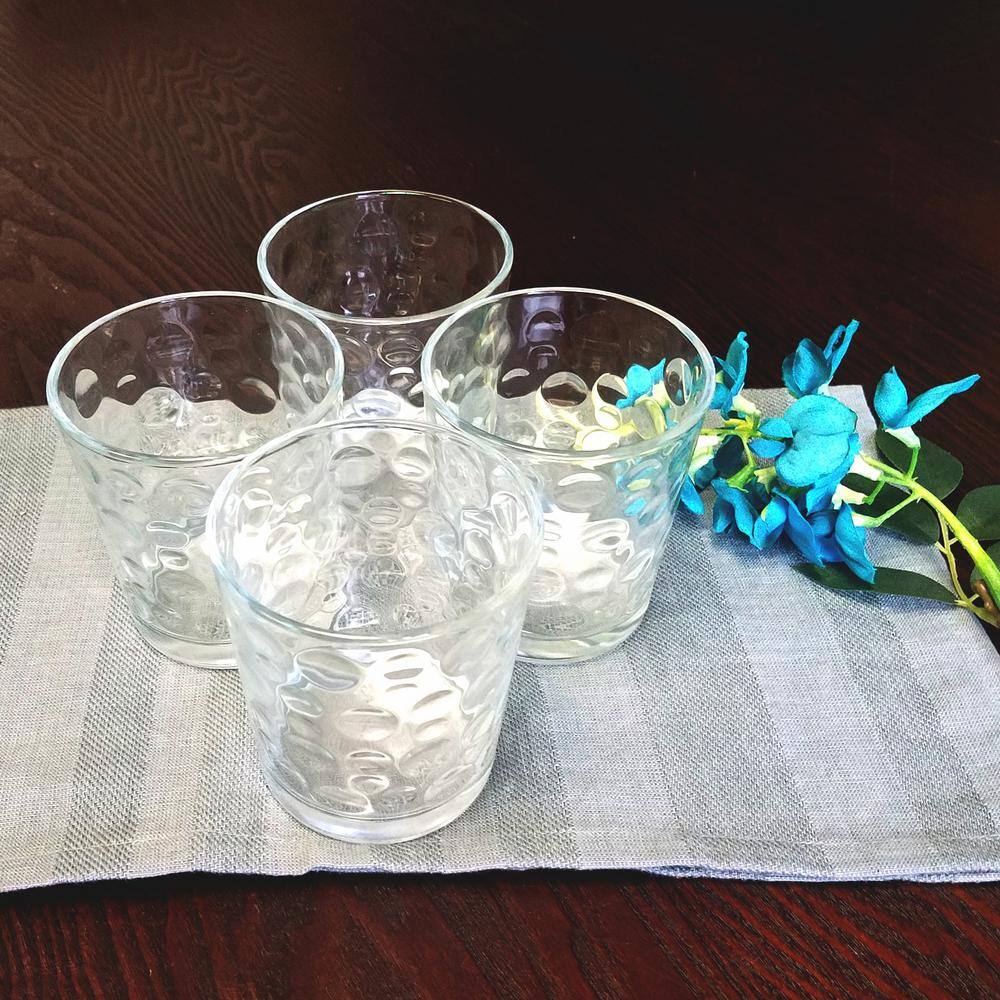 GIBSON HOME Great Foundations 4-Piece Glass Tumbler Set 985100628M