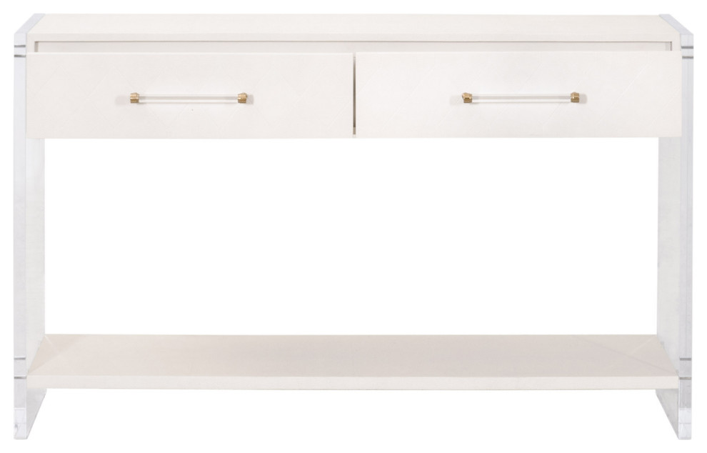 Sonia Shagreen Console Table   Contemporary   Console Tables   by Essentials for Living  Houzz