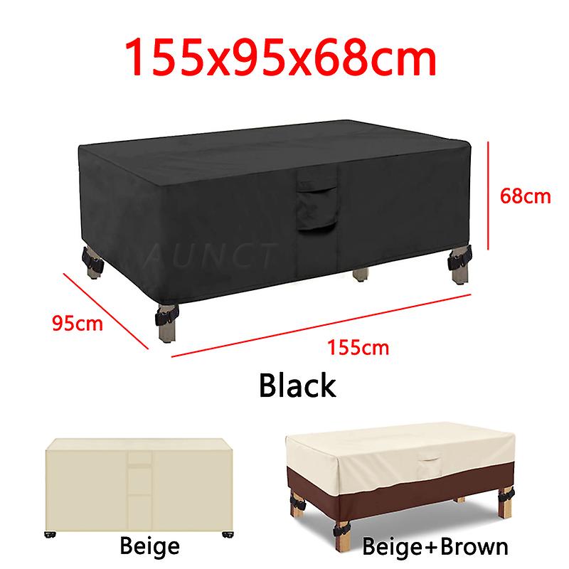 Born Pretty L Shape Corner Outdoor Sofa Cover Waterproof Rattan Corner Furniture Cover V Shape Sofa Table Chair Protective Dust Covers