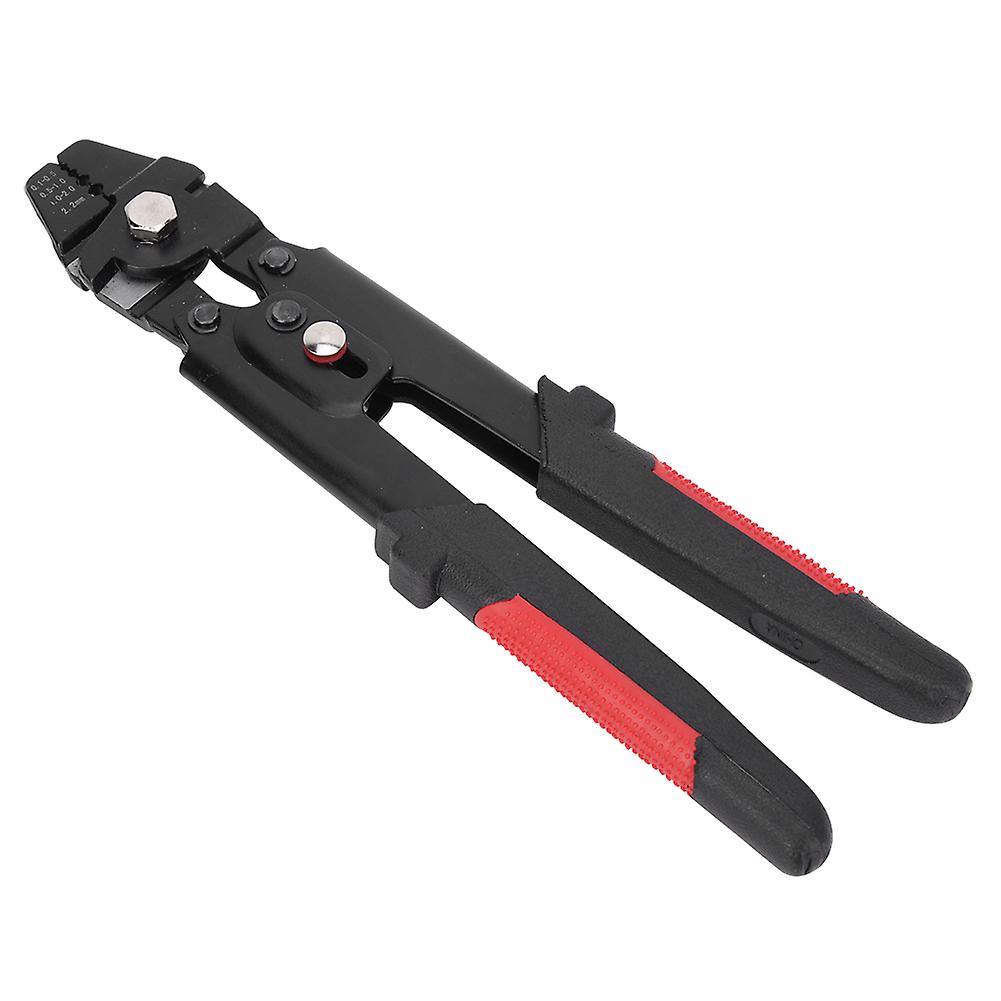 Wire Rope Crimper Carbon Steel Hand Cable Crimping Plier 0.1-2.2mm Crimp Range