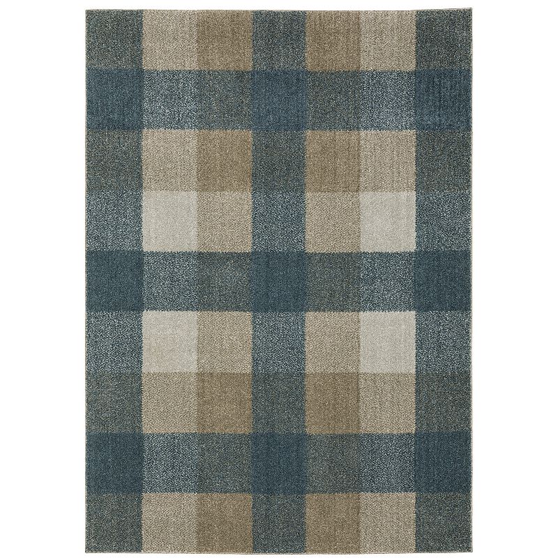 StyleHaven Archer Farmhouse Plaid Area Rug