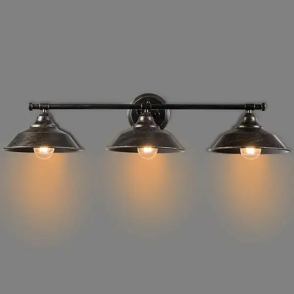 3-Light Modern Bathroom Wall Sconce Wall Lamp - 33