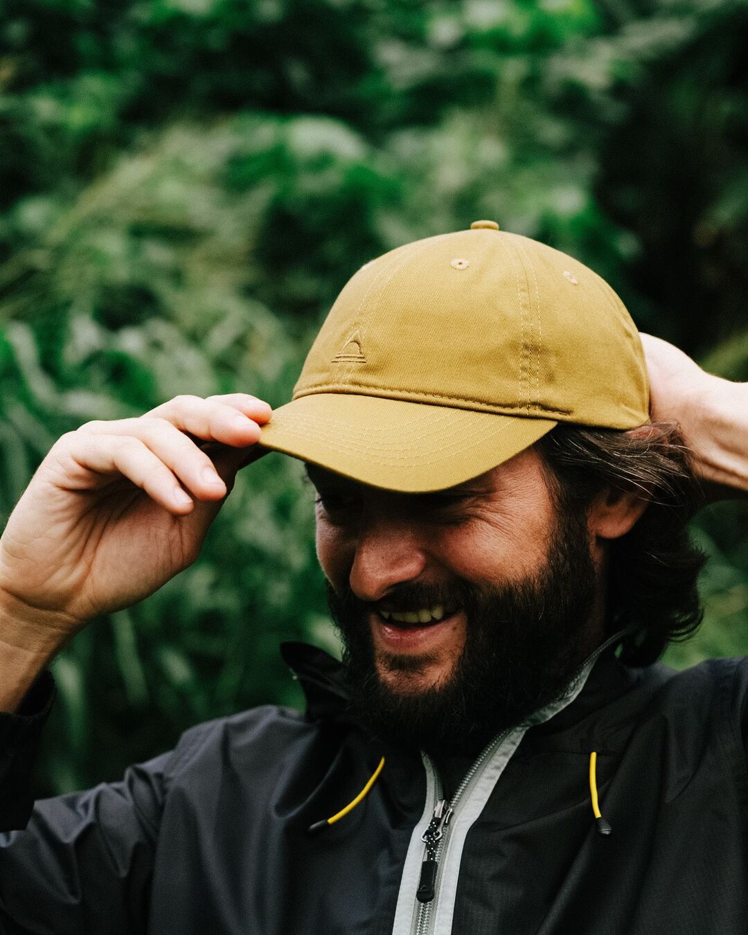 Fade Recycled Cotton Low Profile 6 Panel Cap - Mustard Gold