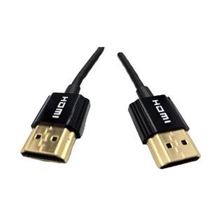 Micro Connectors Inc 15 ft. HDMI 4K Ultra HD Slim High Speed with Ethernet Cables Black (5-Pack) H2-15MAMASL-5