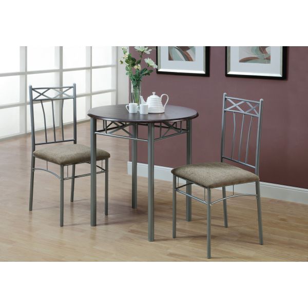 Dining Table Set， 3pcs Set， Small， 30