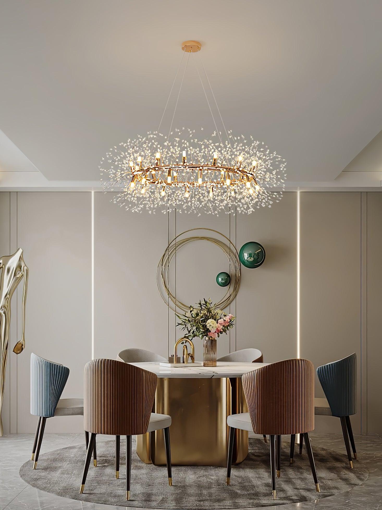 Dandelion Round Chandelier