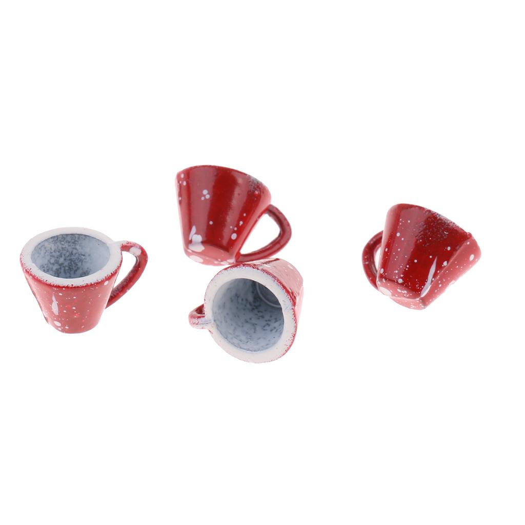 Jug Kettle Coffee and cup Teapot Tray Coffee Pot Kitchen Miniature Tableware