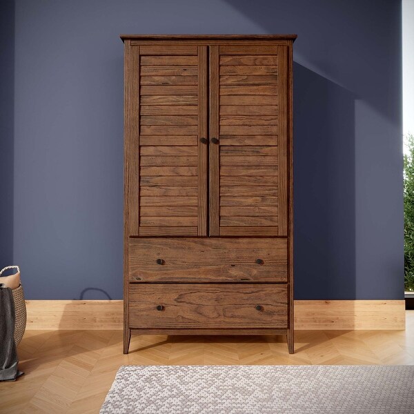 Grain Wood Furniture Greenport 2-door Armoire - - 25739333