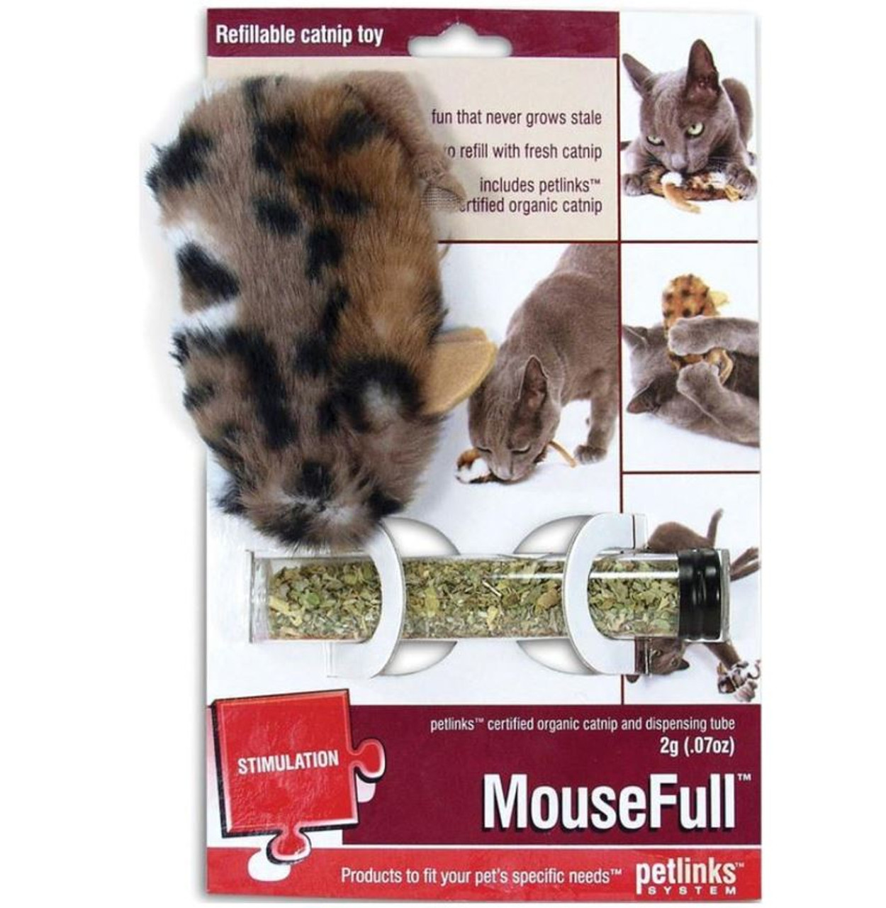 Petlinks Mouseful With Catnip