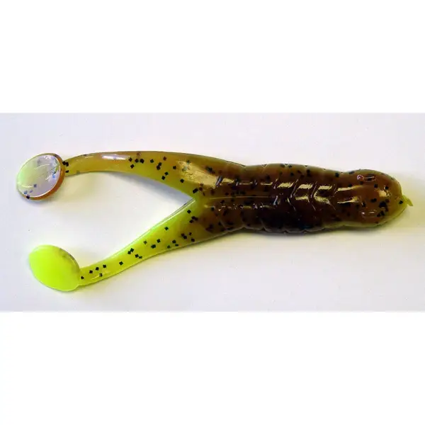 Uncle Josh Green Pumpkin and Silk Sizmic Toad Lure