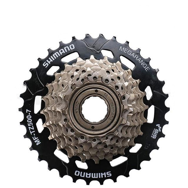 Shimano MF TZ500  7 Cassette 7 Speed Bicycle Freewheel 14 28T 14 34T TZ500 7 Cassette MTB Road Cycling Bike Cassette Sprocket