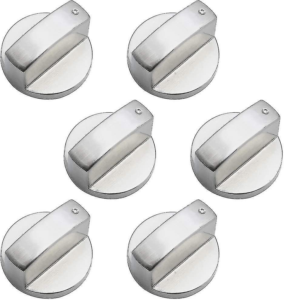 6pcs Universal Metal Control Knob Gas Stove 6mm Universal Control Knob Stove Knob For Gas Stove Stov