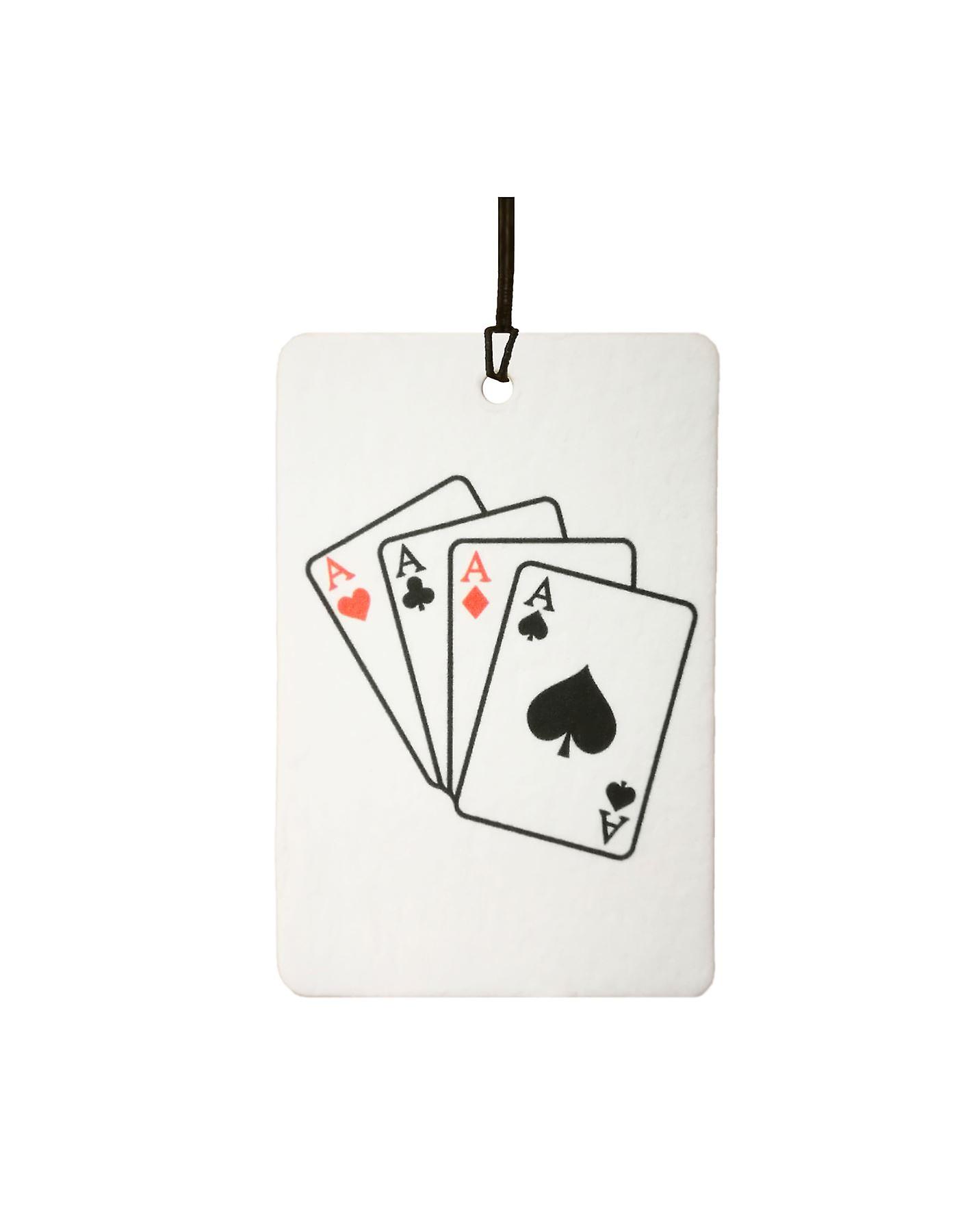 Poker Four Aces Car Air Freshener