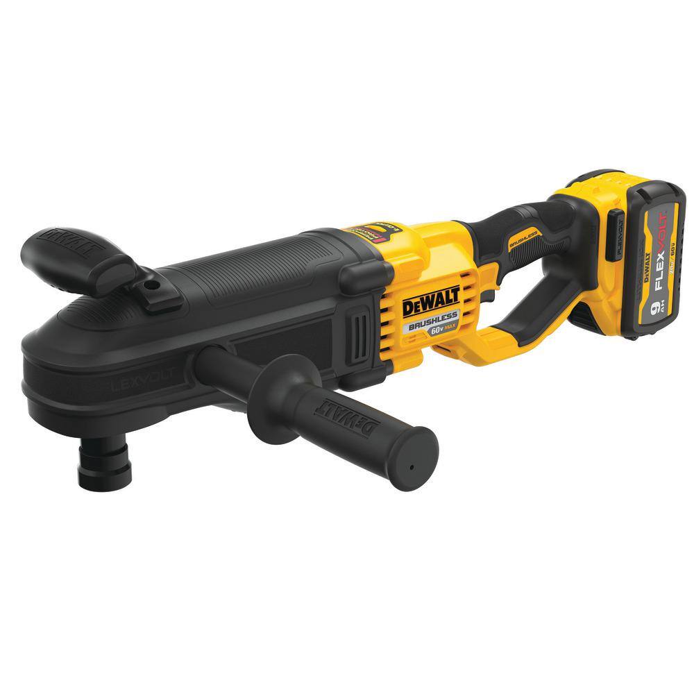 DW FLEXVOLT 60V MAX Cordless Brushless Quick-Change Stud and Joist Drill and (1) FLEXVOLT 9.0Ah Battery DCD471X1