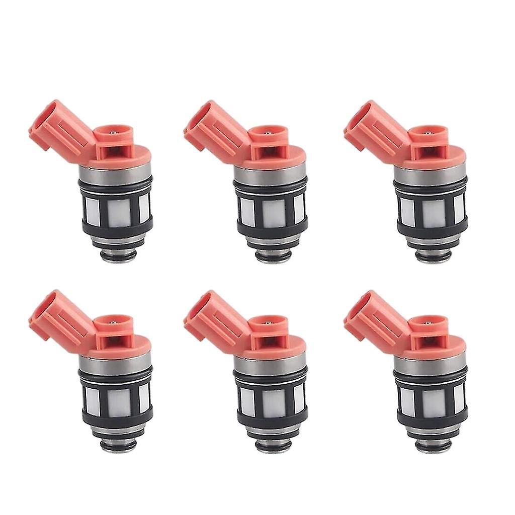 6 Pieces Fuel Injector Set 166001800 166001801 Fits For ， Professional Accessories