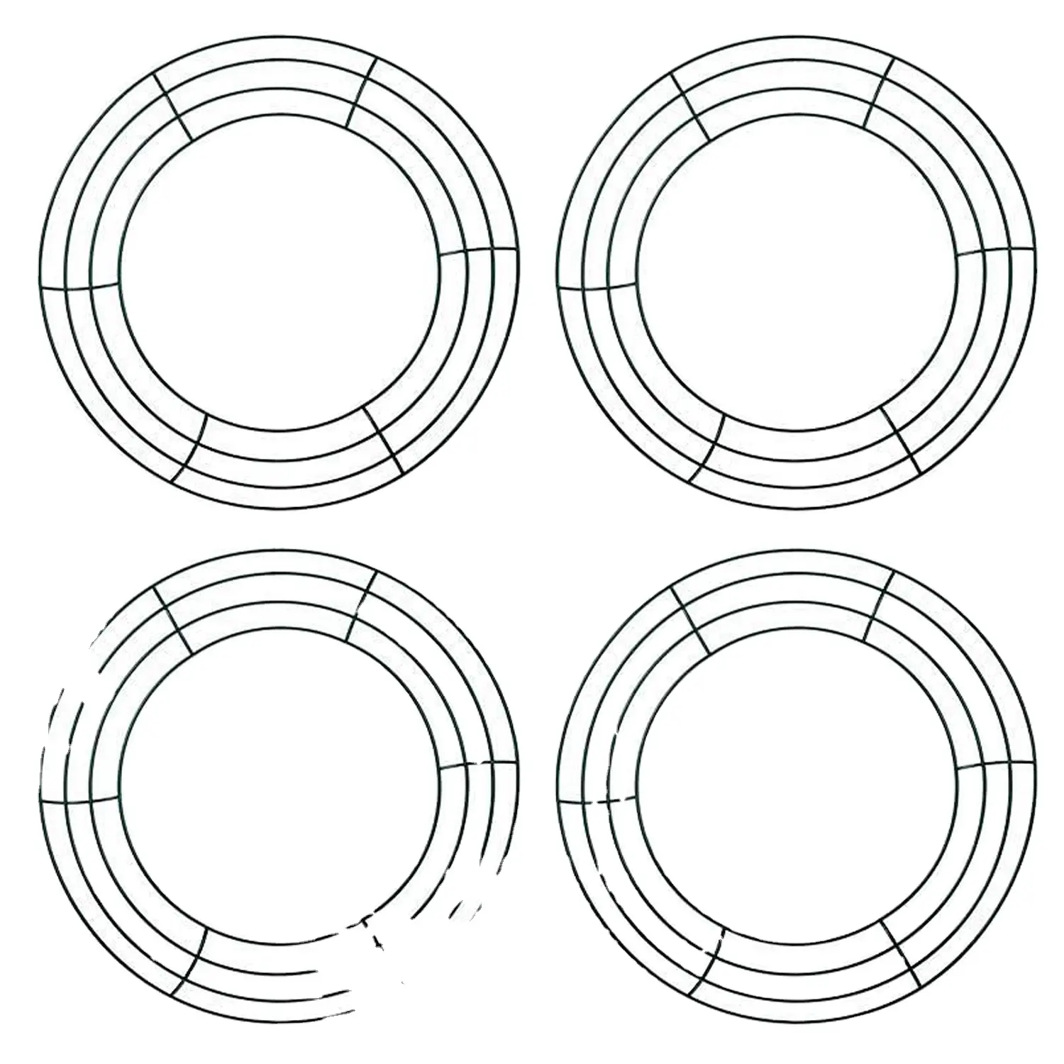 Cat wire frame for garden decoration /topiary frame