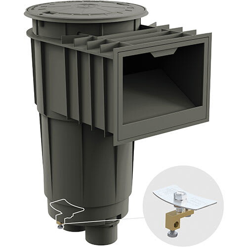 Hayward SP1072S2DGR Gunite Drk Gray Skimmer  2 quo...