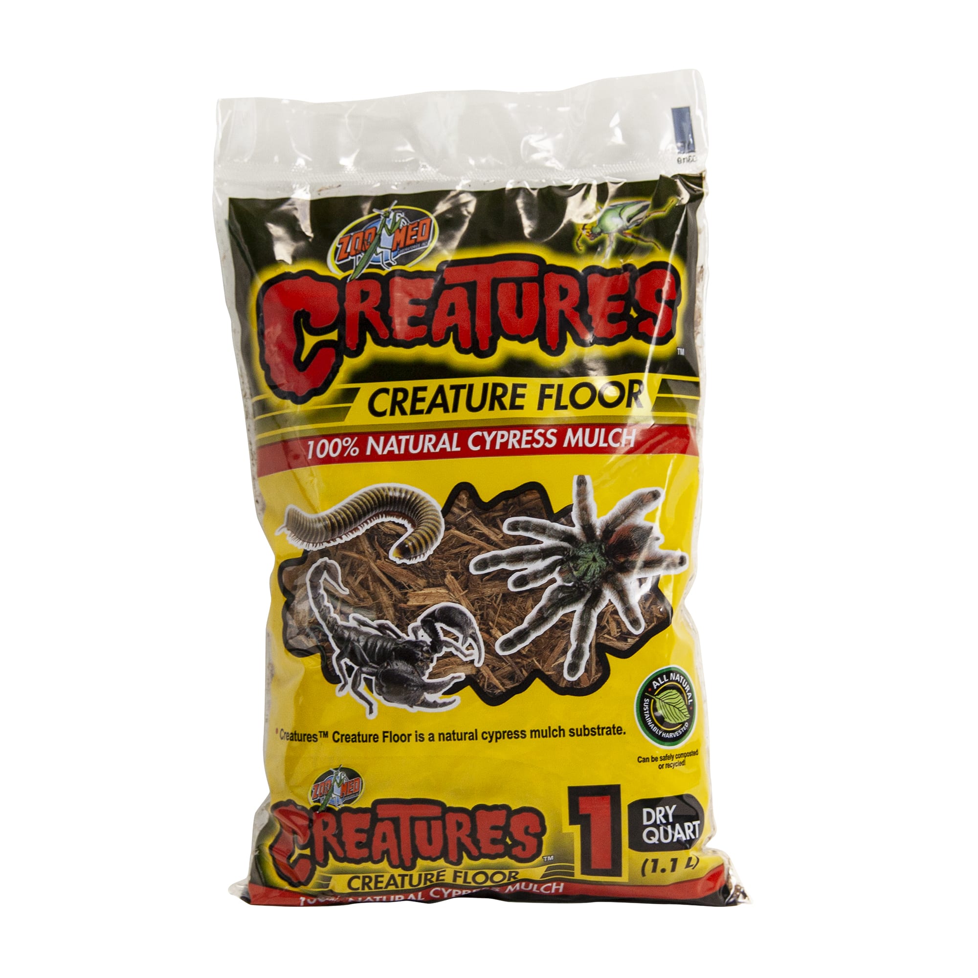 Zoo Med Creatures Creature Floor， 1 QUART