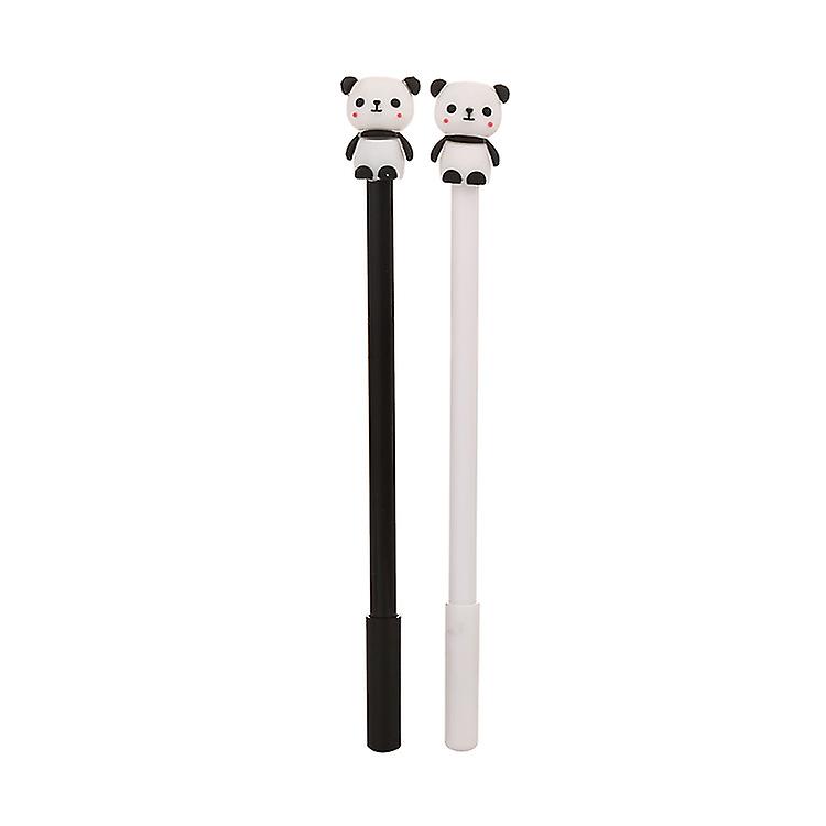 Animal Cute Panda Gel Ink Pen Cute Kawaii Black Writing Pens Ballpoint Black Ink Gel Pen Party Gift Gel Ink Pens Funny School Stationery Office Suppli