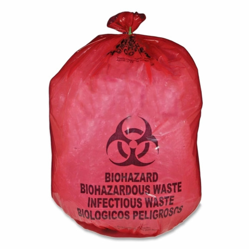 Medegen MHMS Red Biohazard Infectious Waste Bags  MHMMDRB142755