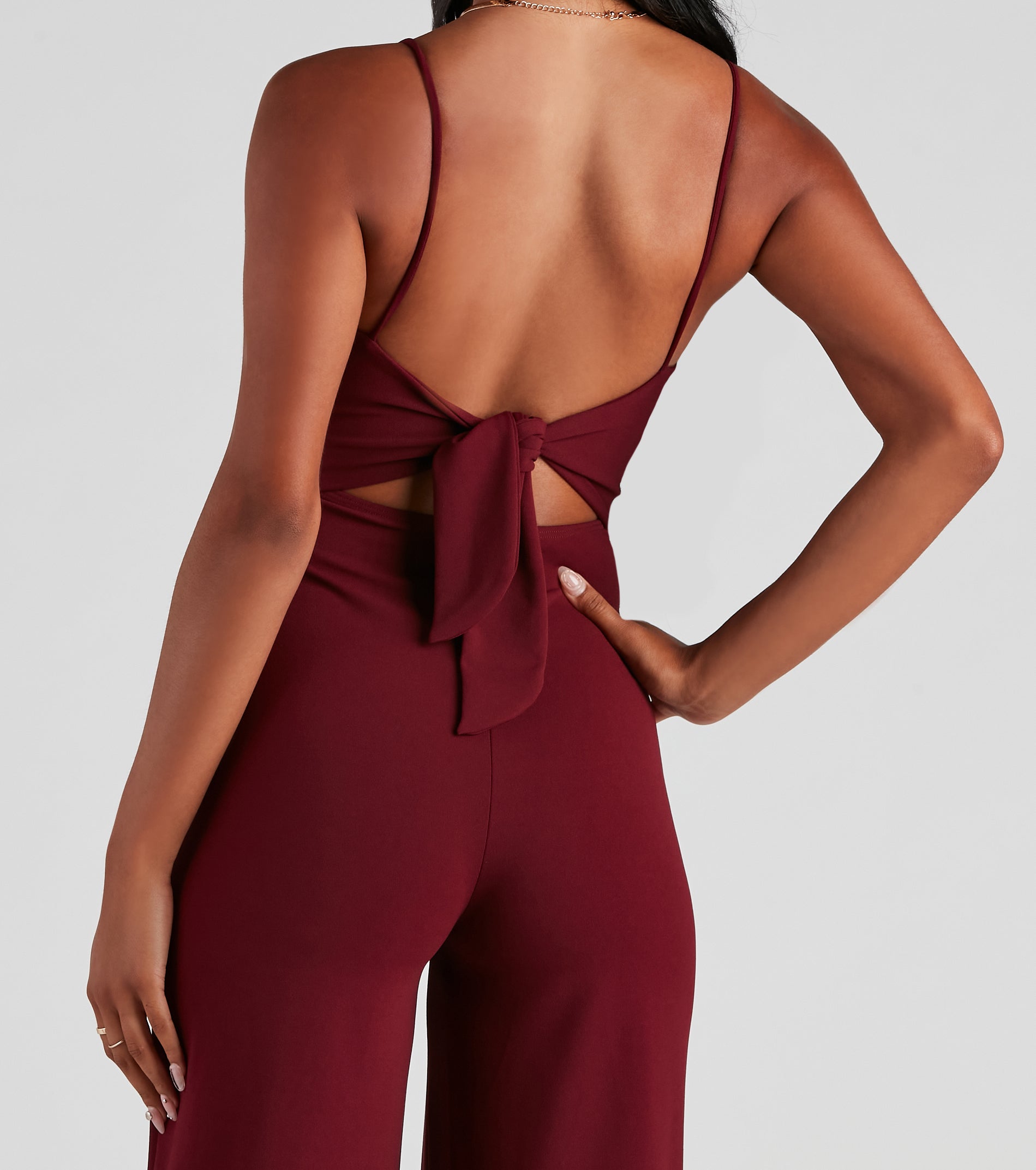 Sleek And Stylish Crepe Jumpsuit