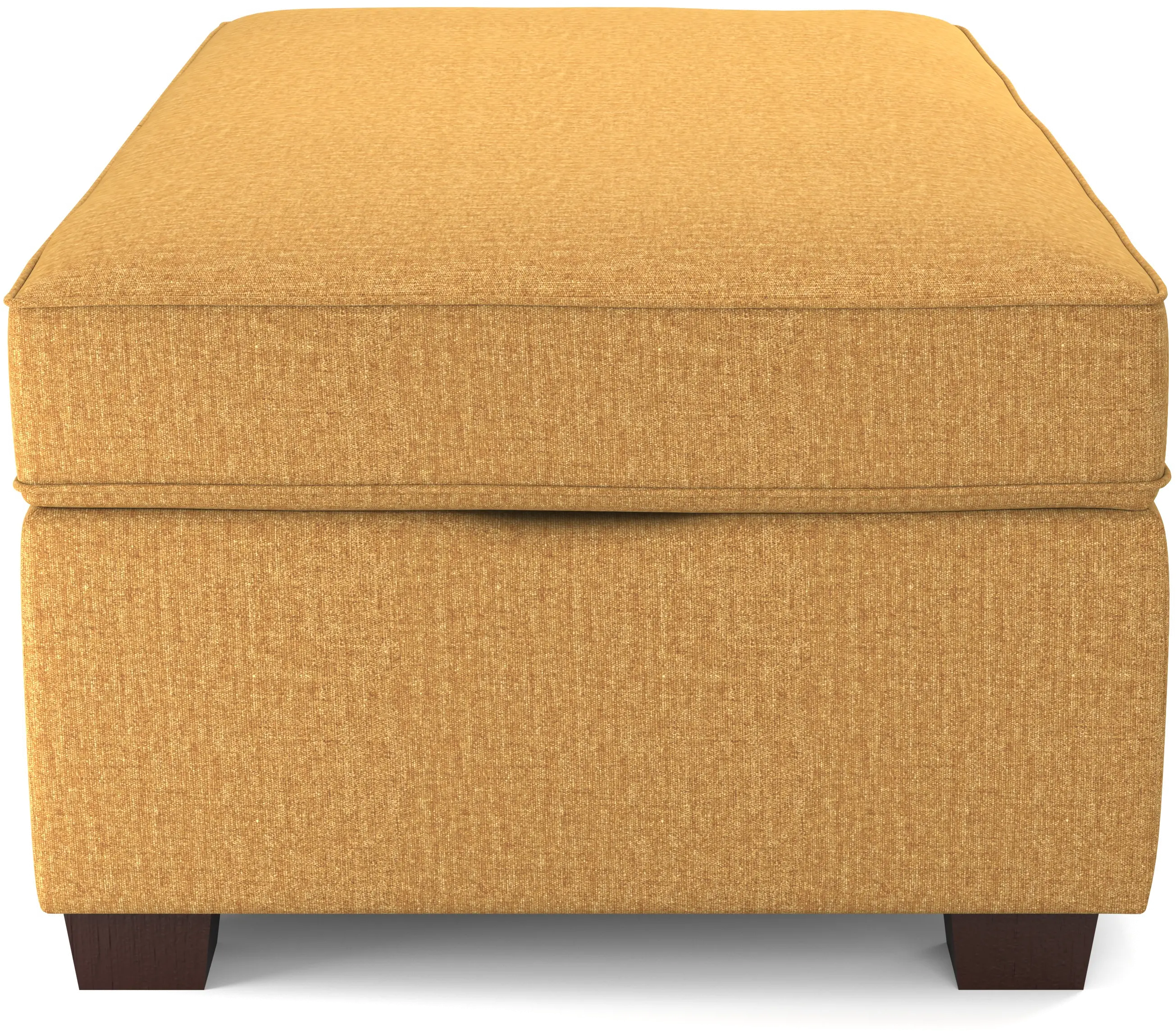 Marinette Yellow Storage Ottoman