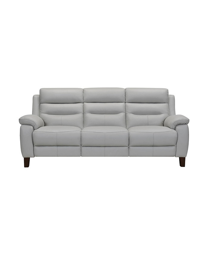 Armen Living Hayward 82 Genuine Leather Power Reclining Sofa