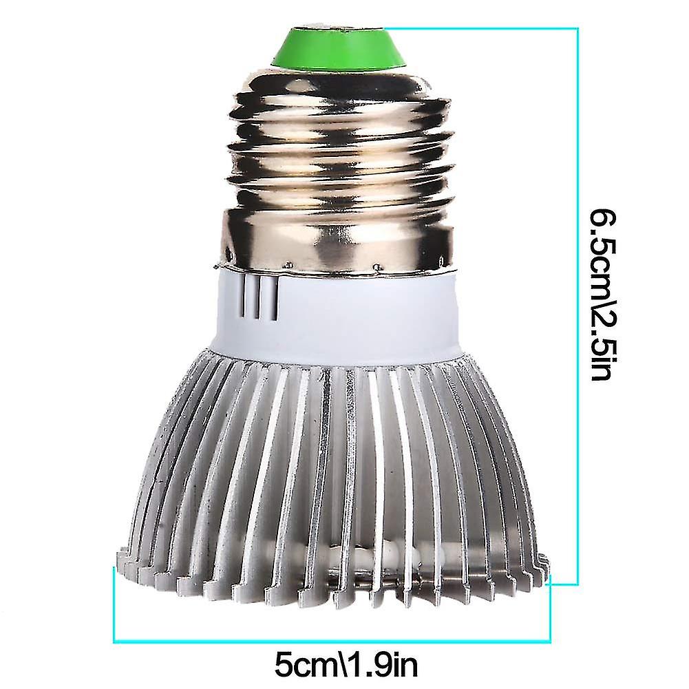 18w Grow Light Bulbs， Led Grow Lights For Indoor Plant， Grow Lamp For Indoor Garden Greenhouse Organic And Hydroponic Plants Full Spectrum (e27 18leds