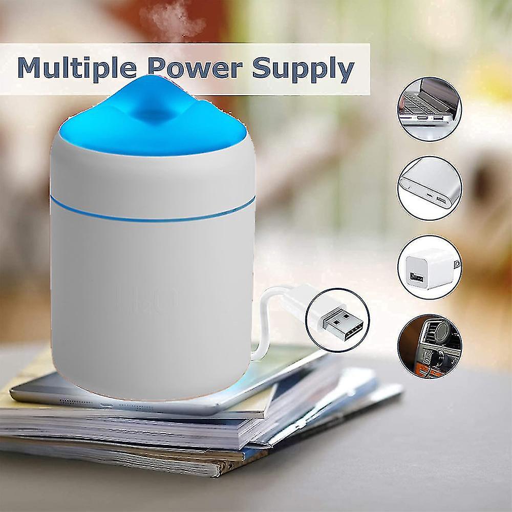 Usb Personal Desk Humidifier Small Humidifier Compatible With Bedroom Office Car， Portable Mini Humidifier