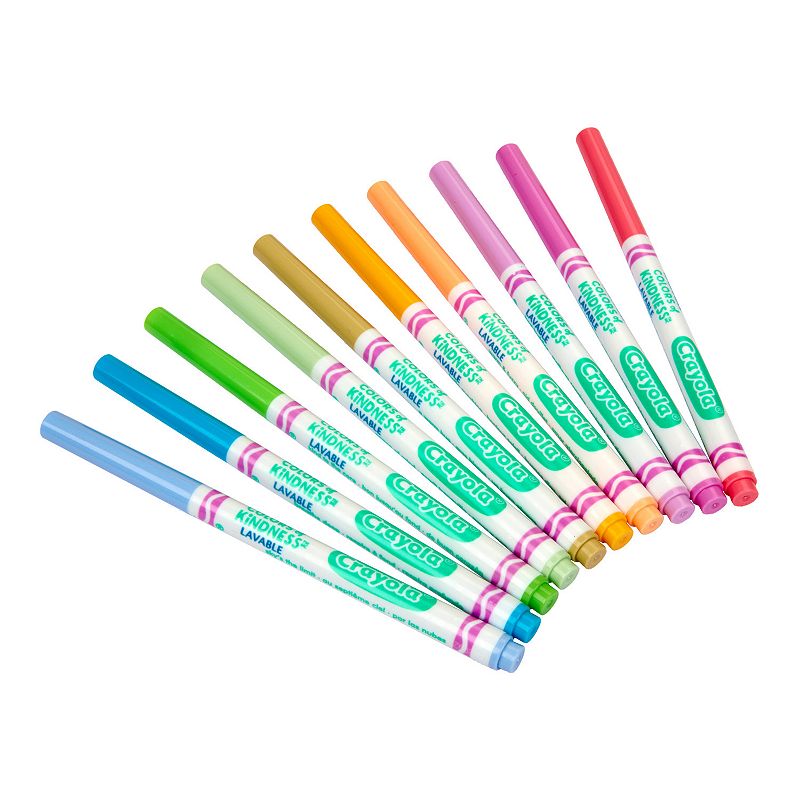 Crayola 10-ct. Colors of Kindness Fine Line Washable Markers