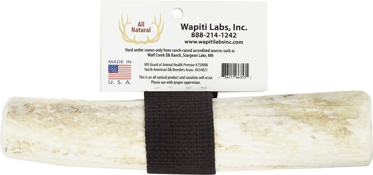 Wapiti Labs Whole Elk Antlers Dog Chews