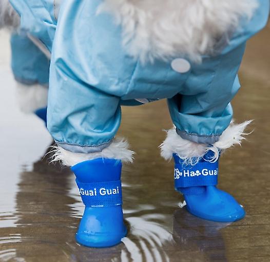 Dog Waterproof Rain Boots For Small Dogs For Teddy Bichon Golden Retriever