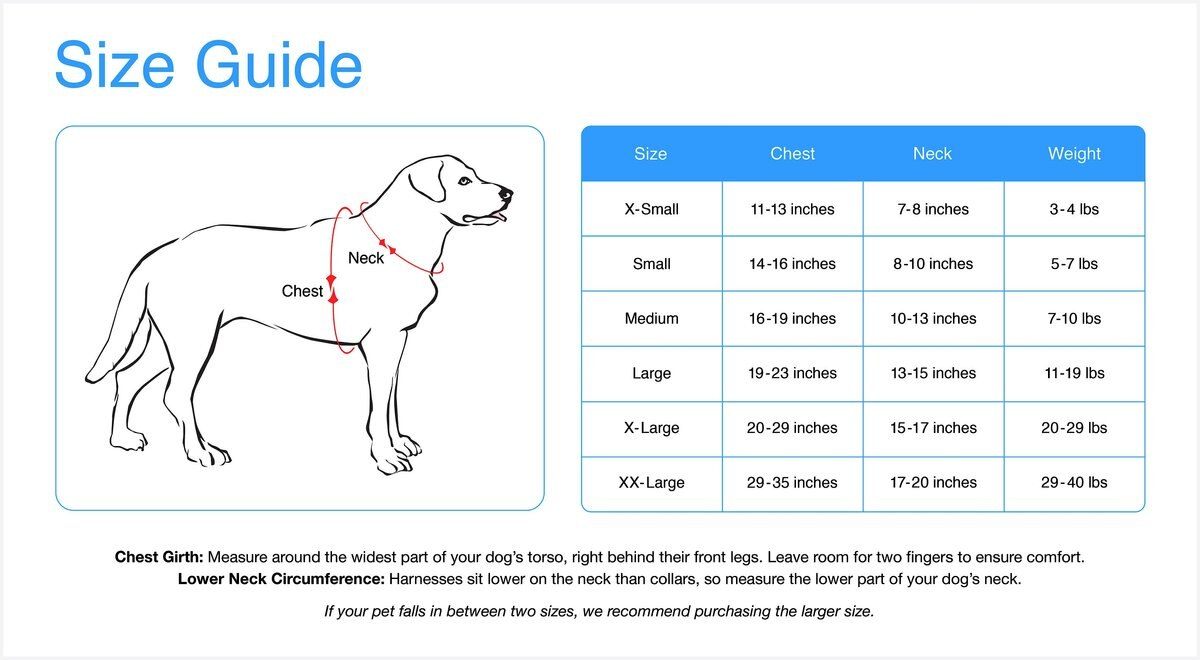 Four Paws Walk-About Comfort Control Dog Harness