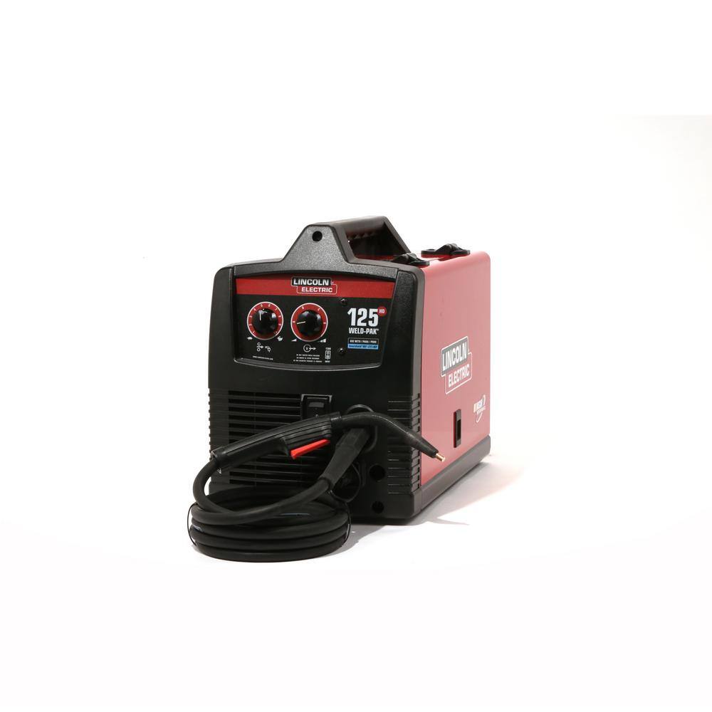 Lincoln Electric 125 Amp Weld-Pak 125 Flux-Core Wire Feed Welder 115V (No Gas) K2513-1