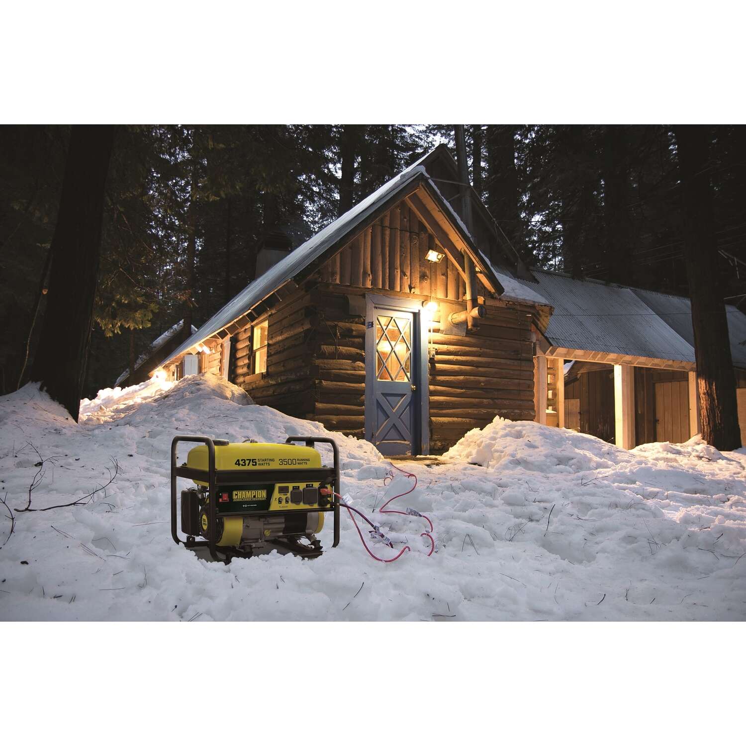 Champion 3500 W 120 V Gasoline Portable Generator