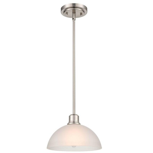 Millennium Lighting Amberle 1 Light Pendant Brushed Nickel