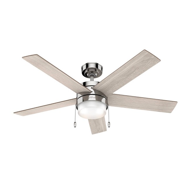 Claudette Ceiling Fan includes Led Light Bulb Hunter Fan