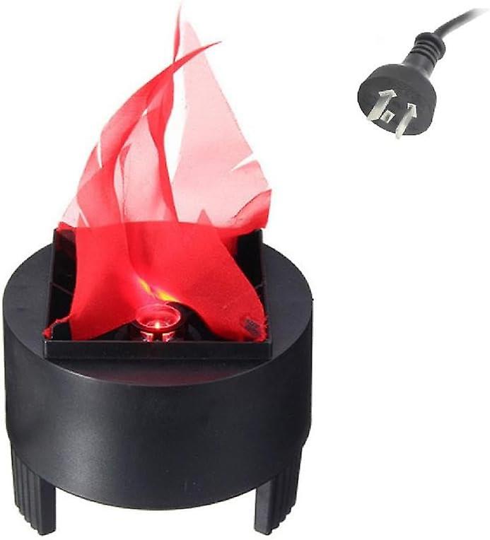 Fake Flame Lamp Electric Campfire Artificial Flickering Flame Table Lamp Realistic Flame Stage Effec